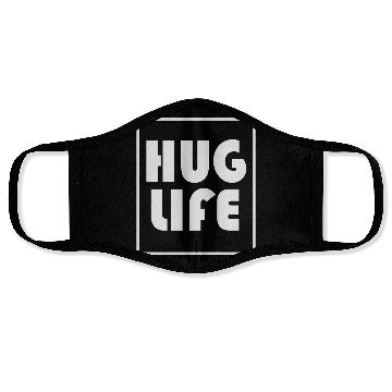 Discover Hug Life Retro Style Face Masks