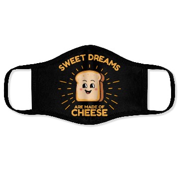 Discover Sweet Dream are Made of Cheese Face Masks