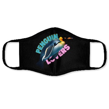 Discover penguin lovers Face Masks