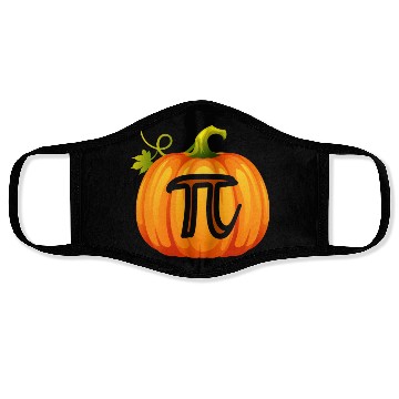 Discover Pumpkin Pi Math Halloween Thanksgiving Pie Day Face Masks