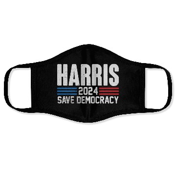 Discover Kamala Harris 2024 flag Face Masks