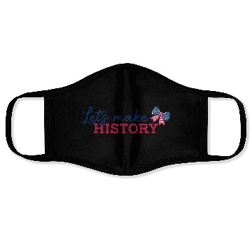 Discover Lets Make History Face Masks