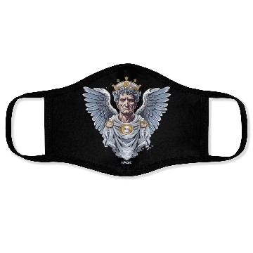 Discover Emperor Caesar with Angel Wings Face Masks