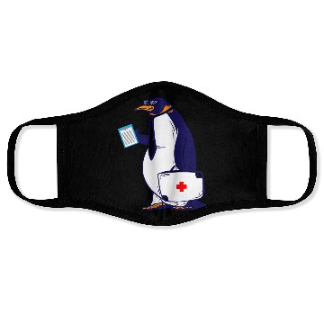 Discover Penguin Doctor, Penguin Famila, funny penguin Face Masks