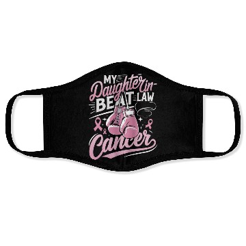 Discover My Daughter-In-Law Beat Cancer Breast Cancer Face Masks