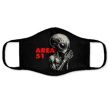 Discover AREA 51 Face Masks