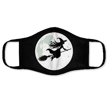 Discover Moonlight Witch Flight Face Masks