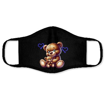 Discover I'm Going To Be A Big Brother Cute Teddy Bears, Face Masks
