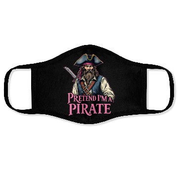 Discover Easy Pirate Costume: Pretend I'm A Pirate Face Masks
