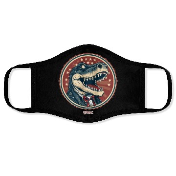 Discover Patriotic Alligator Face Masks