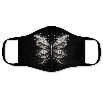 Discover Butterfly and music. Face Masks