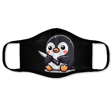 Discover Penguin I'm Cute! Face Masks