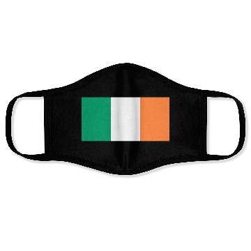 Discover Ireland flag Face Masks