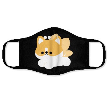 Discover Fairy Corgi Face Masks