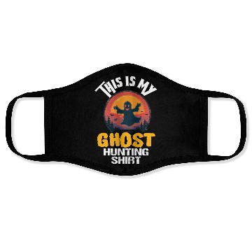 Discover This is my ghost hunting Face Masks