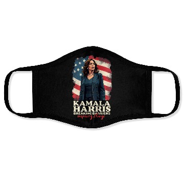 Discover Kamala Harris Breaking Barriers Inspiring Change Face Masks