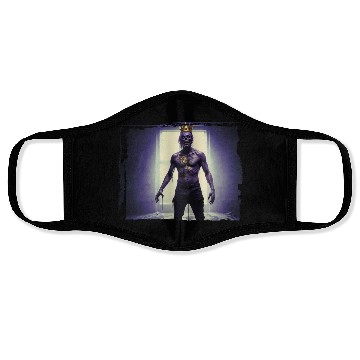 Discover Portrait full body zombie with gold crown Face Masks