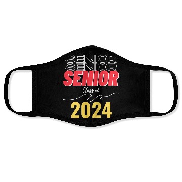 Discover Senior Class of 2024 Face Masks