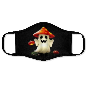 Discover Mushrooms and pumpkins for Halloween Face Masks