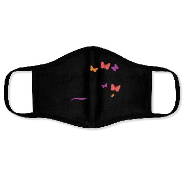 Discover Butterfly Butterflies Insect Collector Entomology Face Masks
