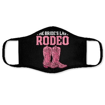 Discover Bridal Party Bachelorette Party Rodeo The Bride's Face Masks