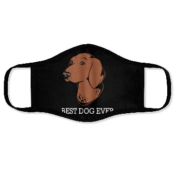 Discover Best Dog Ever GSP Lover German Shorthaired Pointer Face Masks