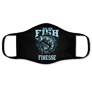 Discover Real Men Fish Finesse Face Masks