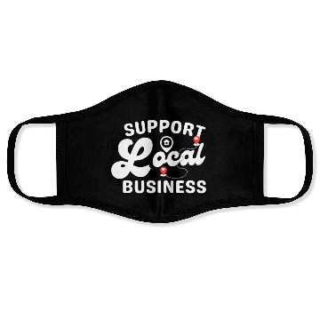 Discover Support Local Business Face Masks