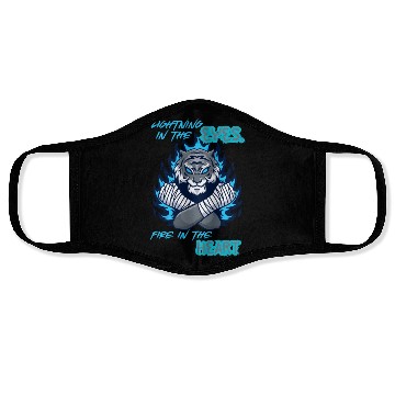 Discover Fighter Tiger Face Masks
