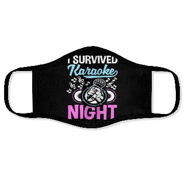 Discover I Survived The Karaoke Night Face Masks