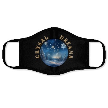 Discover Winter's Embrace - A Crystal Clear Dream Face Masks