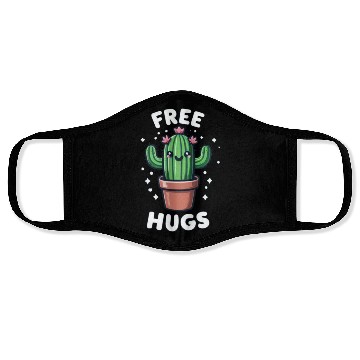 Discover Free Hugs Face Masks