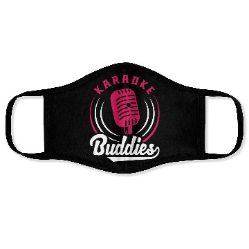 Discover Karaoke Buddies Microphone Retro Style Face Masks