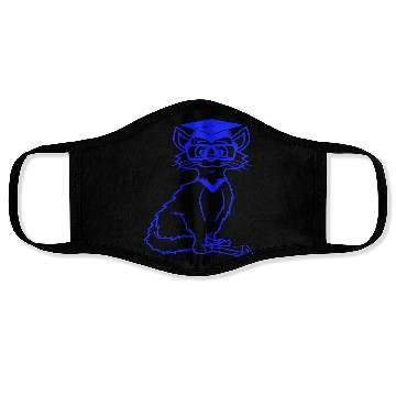 Discover College Degree Cat School-leaving Certificate Pass Face Masks