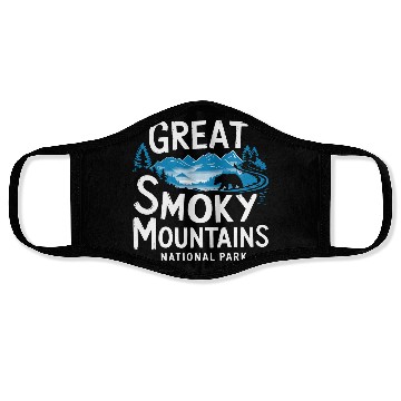 Discover Great smoky mountains national park. Face Masks