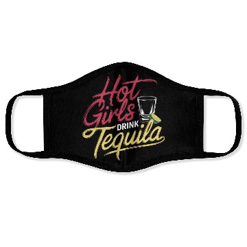 Discover Hot Girls Drink Tequila 6 Face Masks