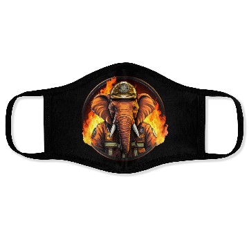 Discover Fireman elephant Face Masks