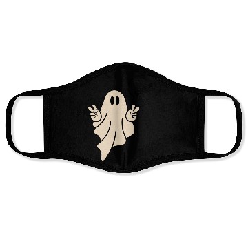 Discover Oh Sheet Ghost on Unisex Face Masks