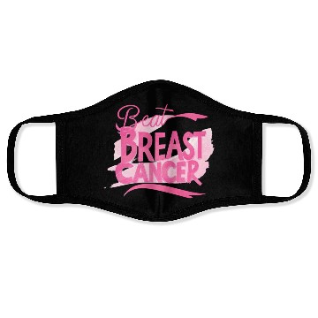 Discover Beat Breast Cancer, Together We Fight Breast Cance Face Masks