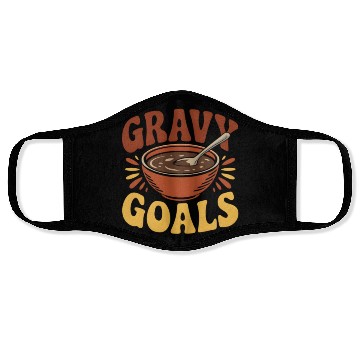 Discover Thanksgiving Gravy Goals Face Masks Bold Fun