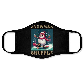 Discover Snowman Shuffle: The Coolest Winter Ride Face Masks