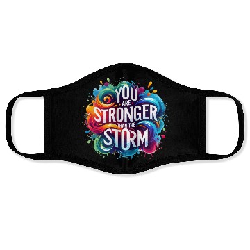 Discover Wellness Collection - Stronger Than the Storm Face Masks