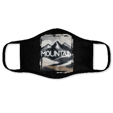 Discover Love Mountain Adventure Forest Face Masks