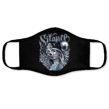 Discover silence Chicano Vintage Design Face Masks