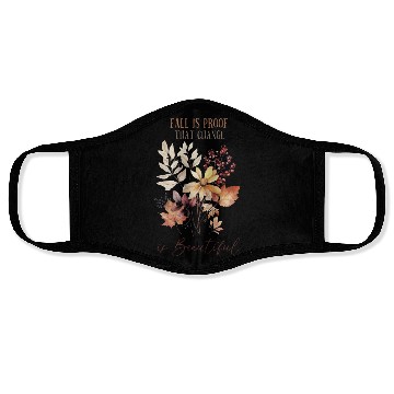 Discover Beautiful Change - Fall Leaves Inspiration Face Masks