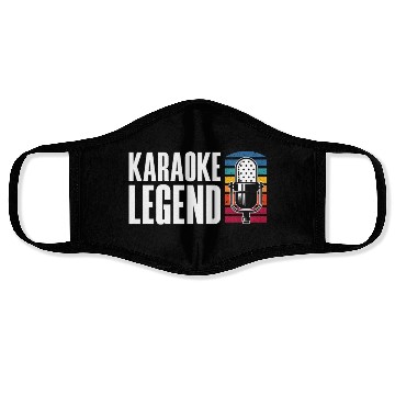 Discover Karaoke Legend Microphone Retro Face Masks
