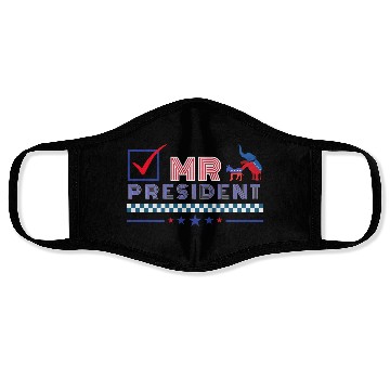 Discover MR President US President, Trump 2024 Election Face Masks