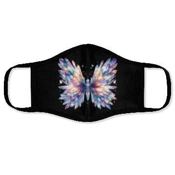 Discover Magical Colorful Butterfly Design Face Masks