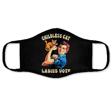 Discover Childless Cat Ladies Vote Face Masks