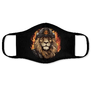 Discover Fireman lion Face Masks
